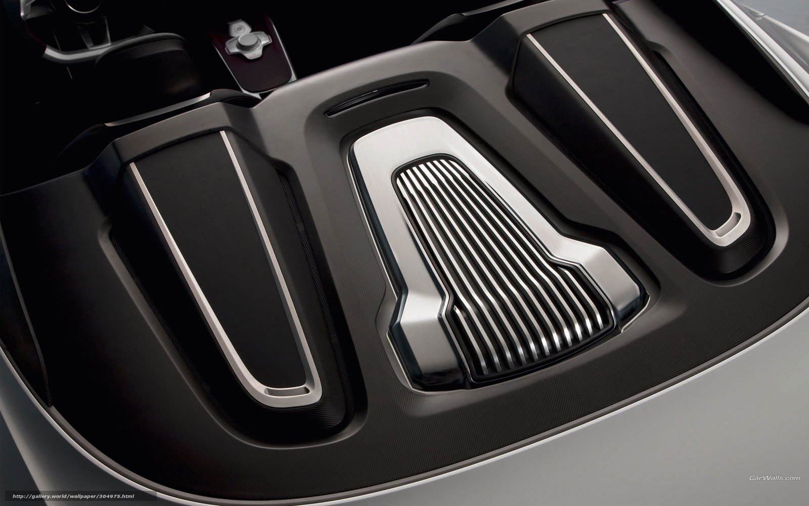 Audi concept car interior