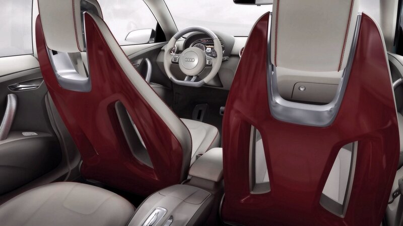 Audi concept car interior