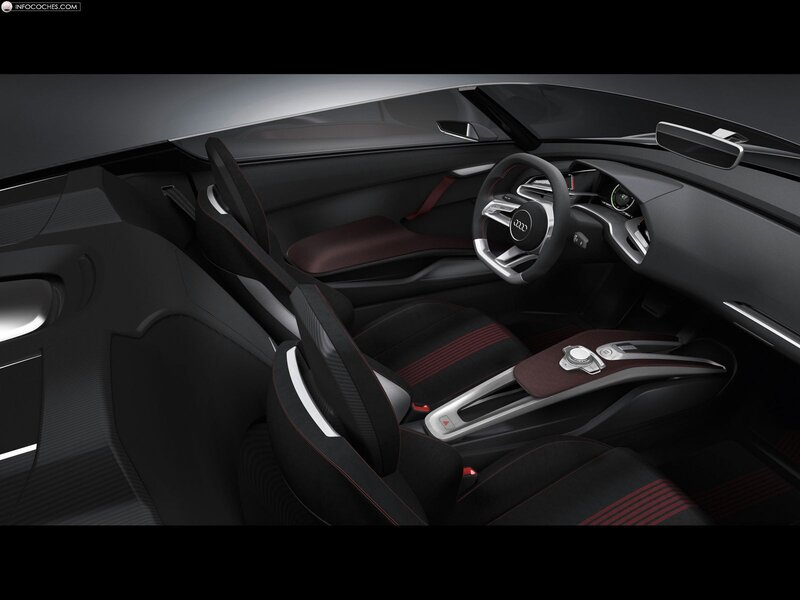 Audi concept car interior