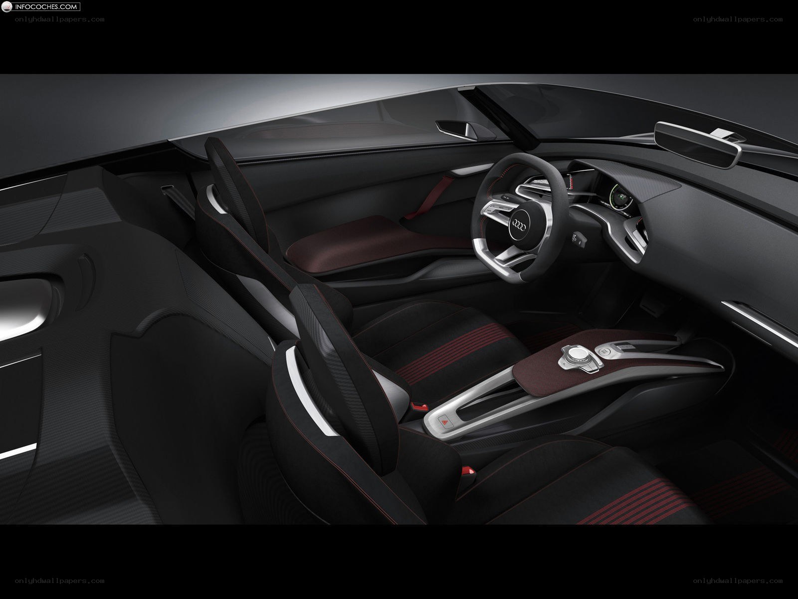 Audi concept car interior