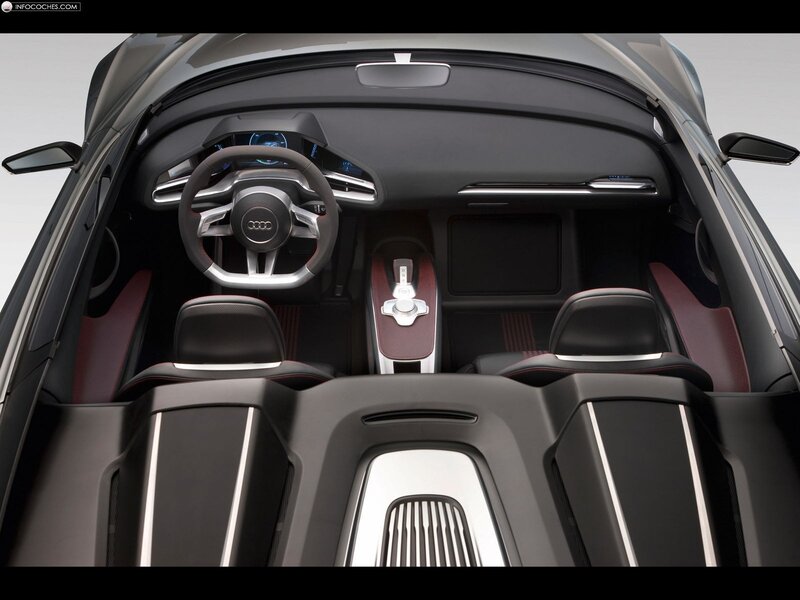 Audi concept car interior