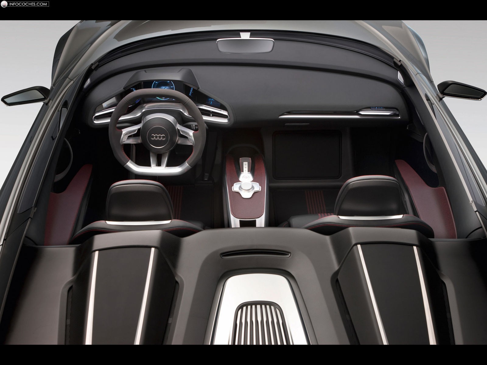 Audi concept car interior