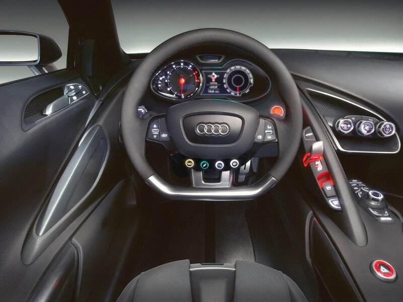 Audi concept car interior