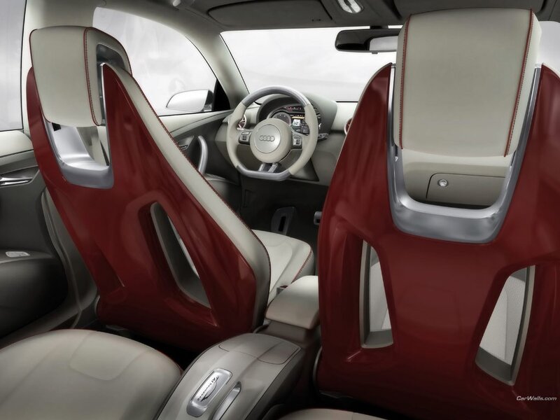 Audi concept car interior