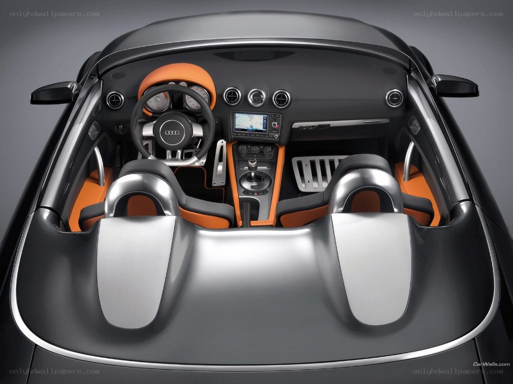 Audi concept car interior