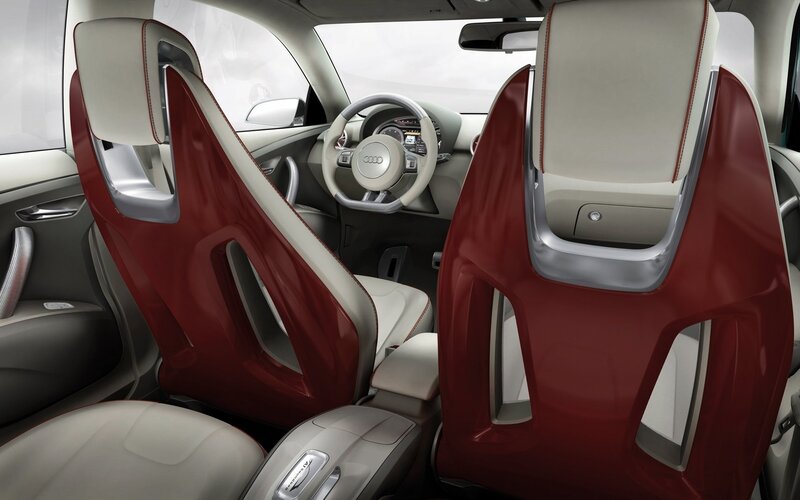 Audi concept car interior