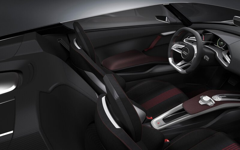 Audi concept car interior