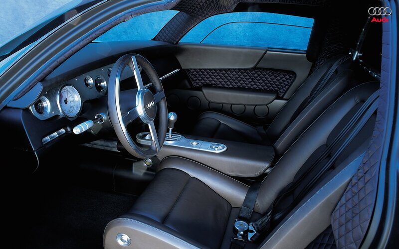 Audi concept car interior