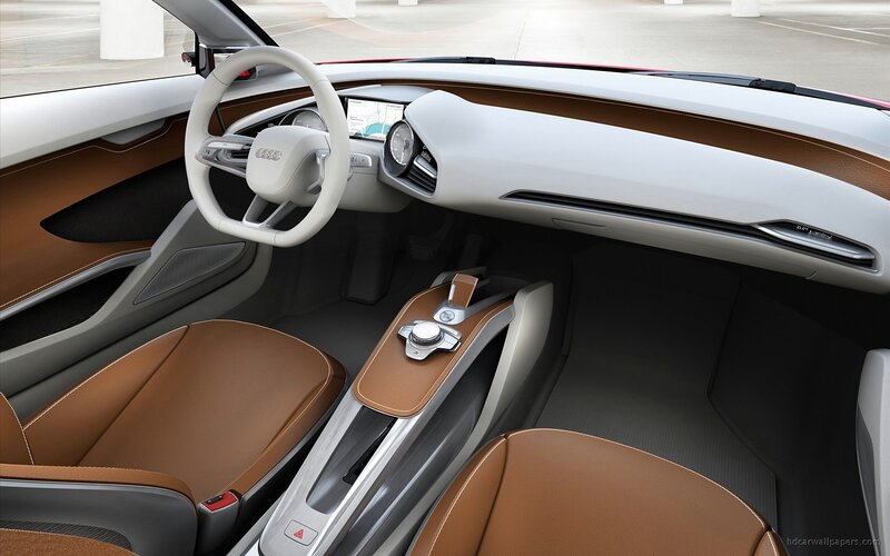 Audi concept car interior