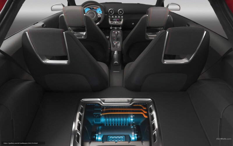 Audi Concept Car Interior — Black