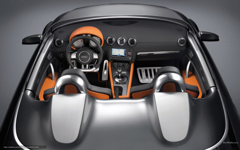 Audi concept car interior