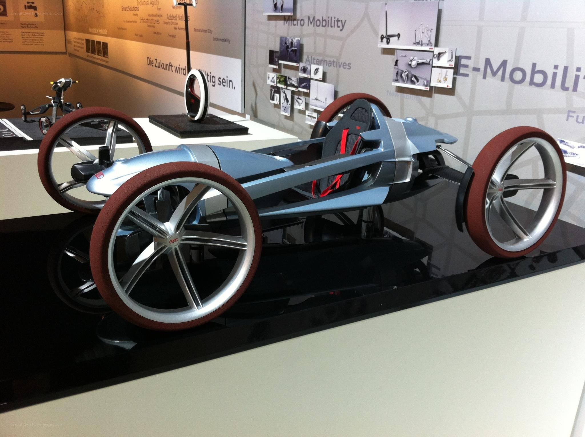 Audi concept car model