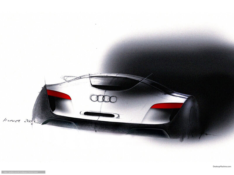 Audi Concept Car Rear