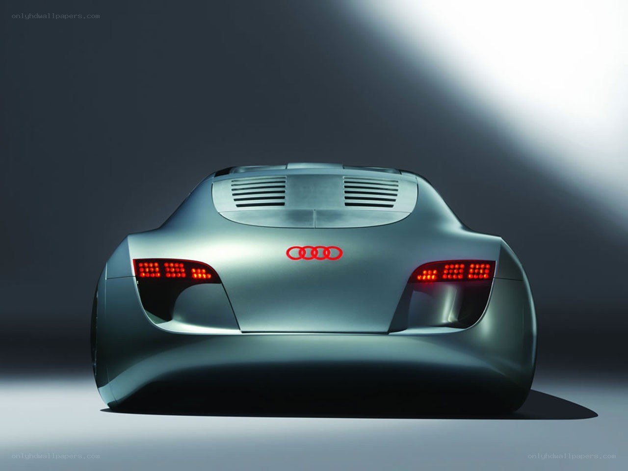 Audi concept car rear view
