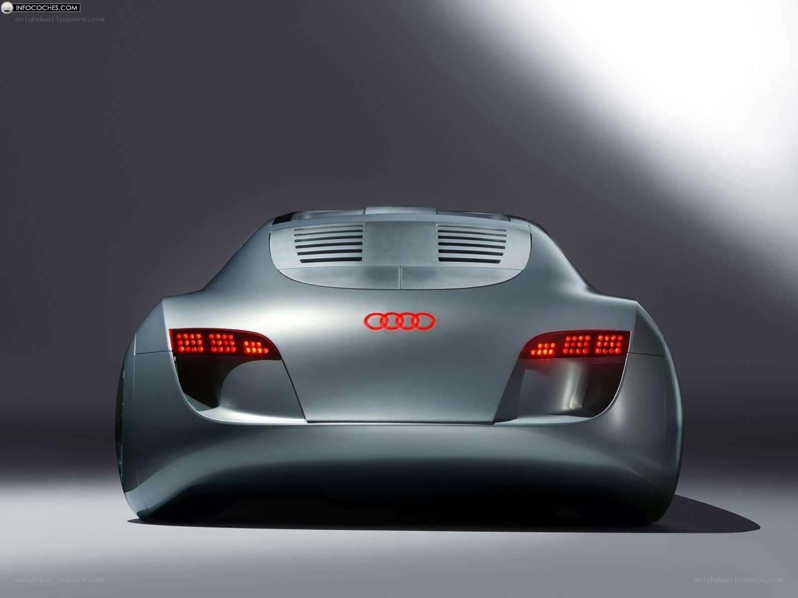 Audi concept car rear view