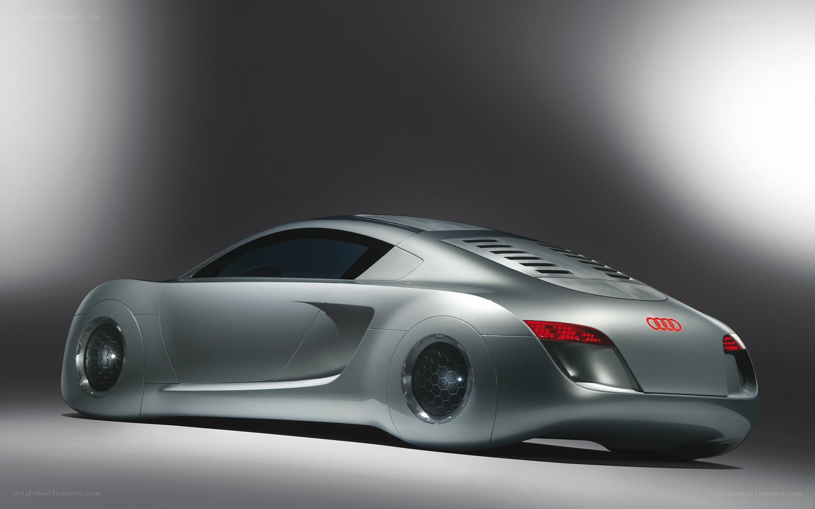 Audi concept car rear view