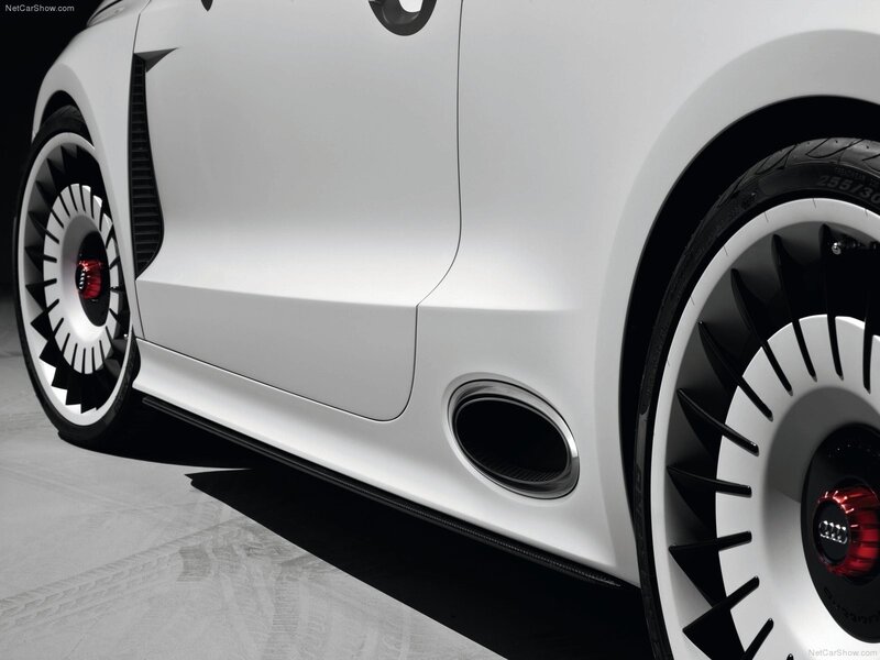 Audi concept car side profile