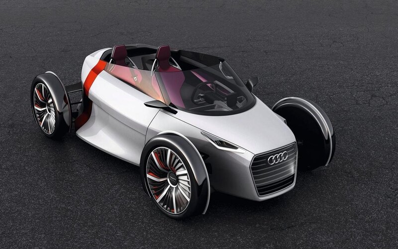 Audi Concept Car — Silver