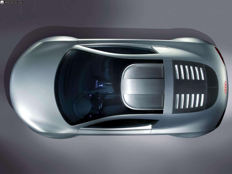 Audi concept car top view