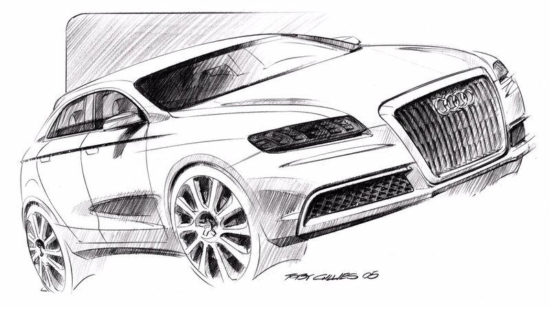 Audi concept sketch