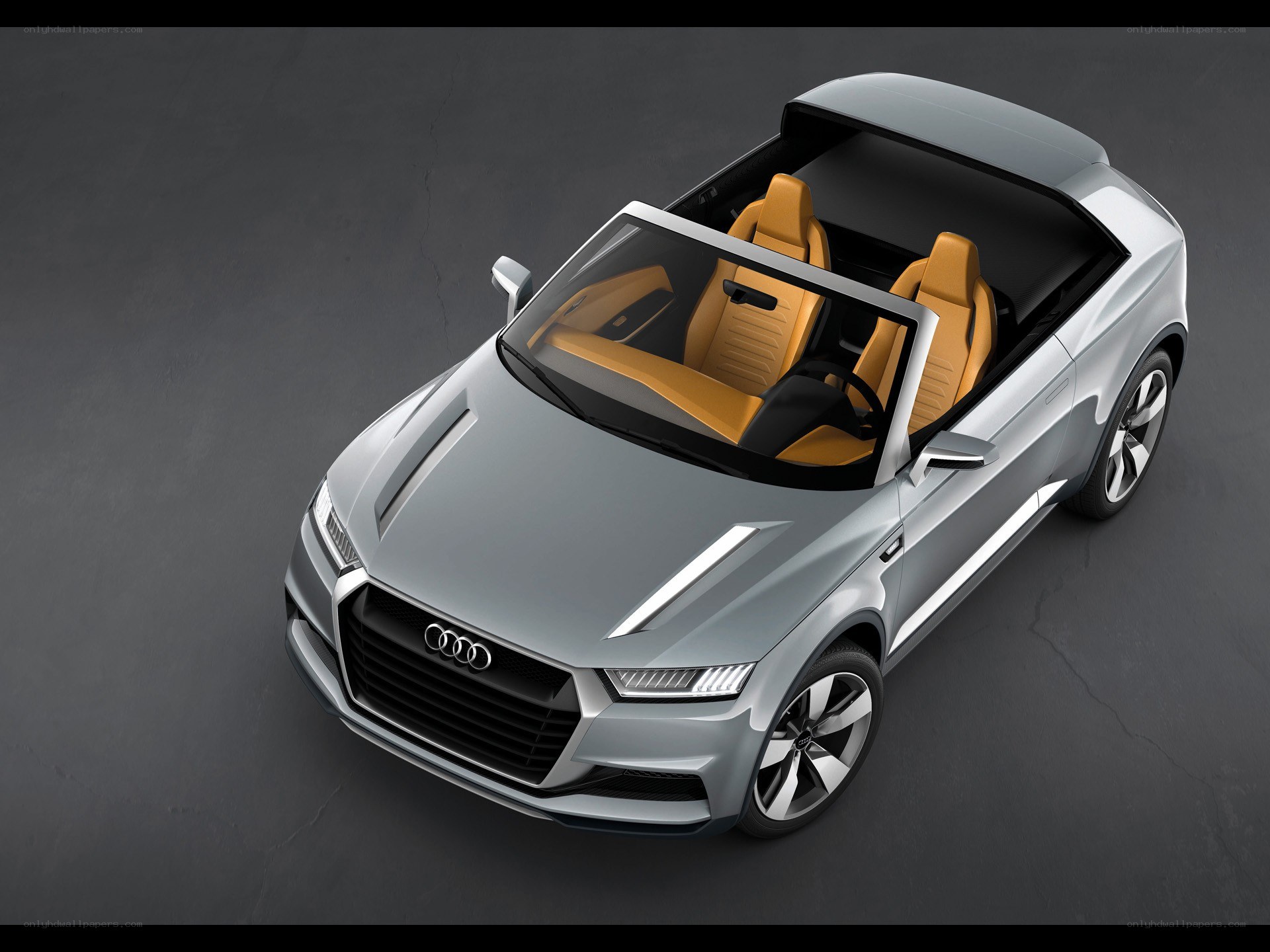 Audi convertible concept car