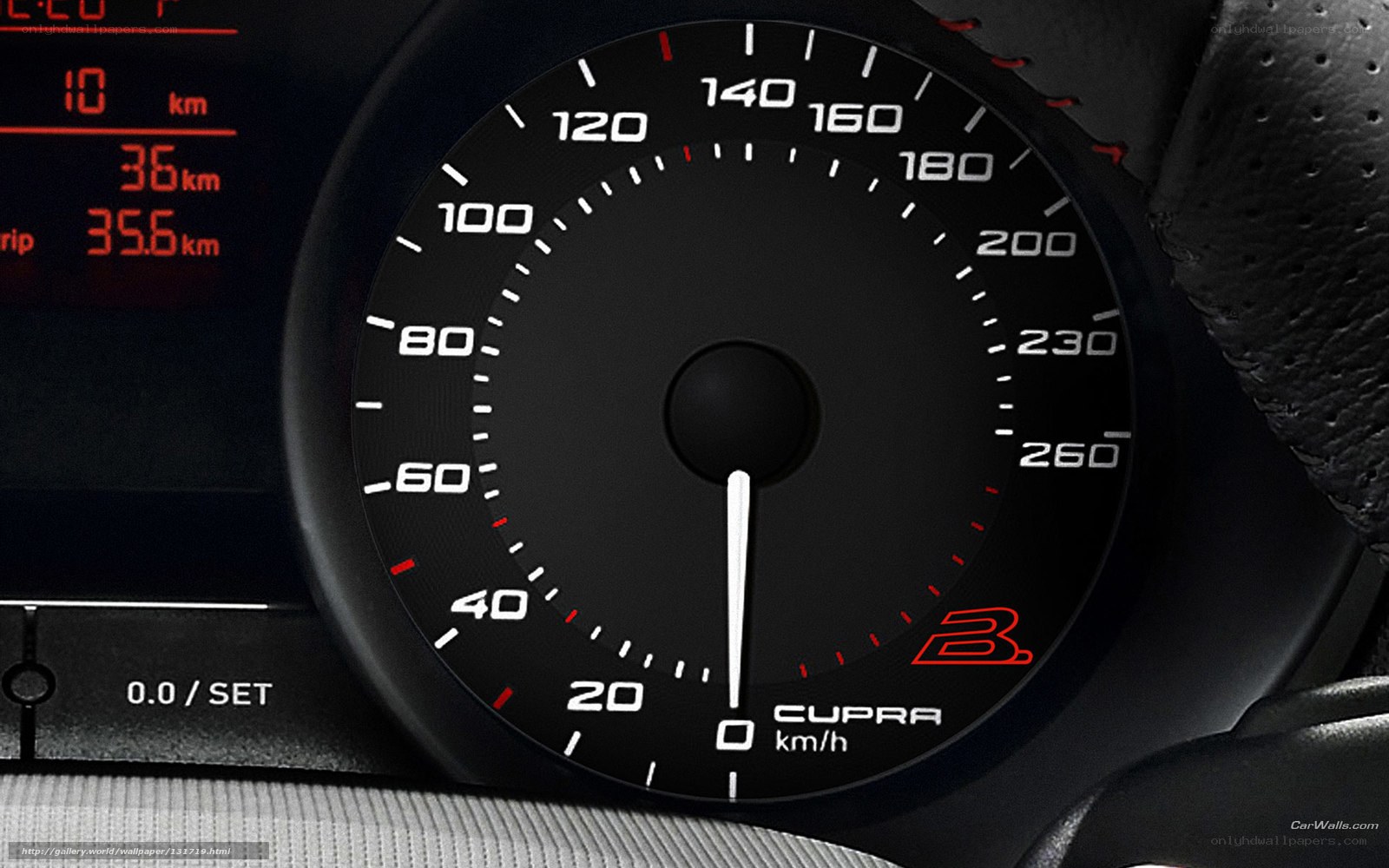 Audi Cupra dashboard close-up