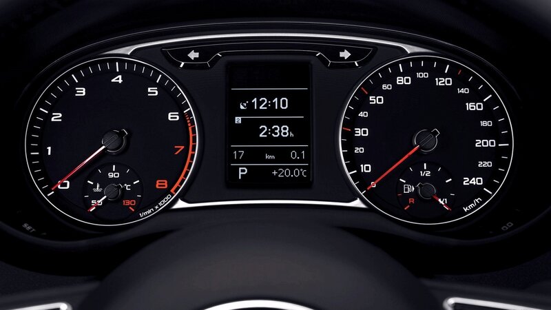 Audi dashboard display