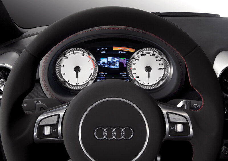 Audi dashboard interior