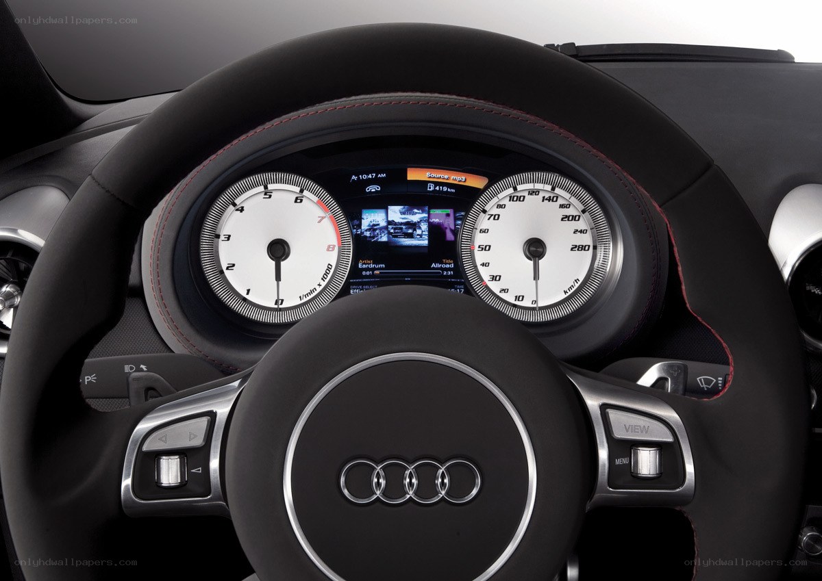 Audi dashboard interior