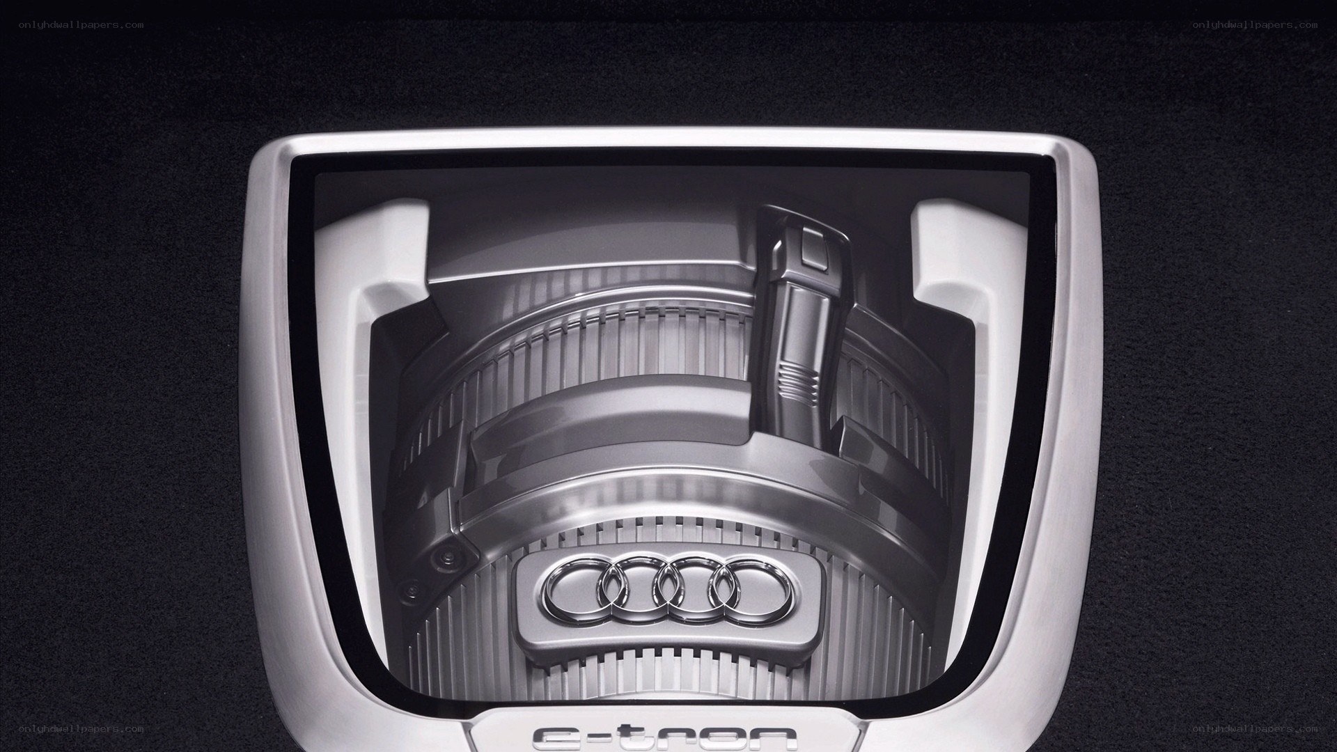 Audi e-tron charging port
