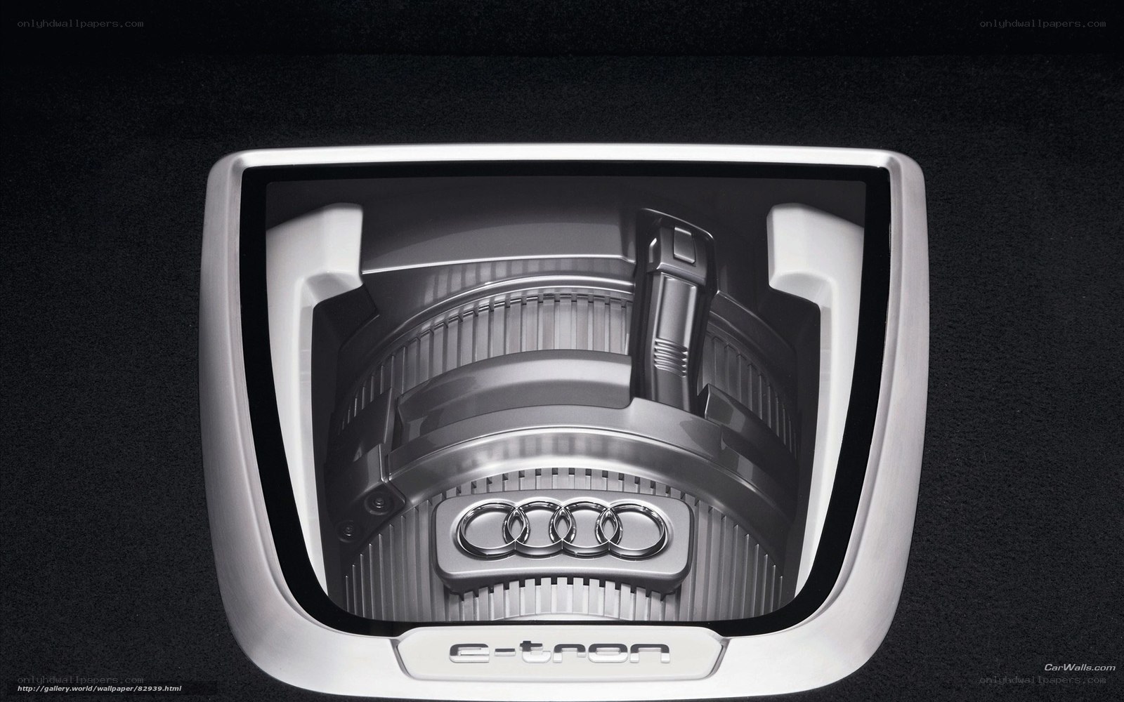 Audi e-tron charging port