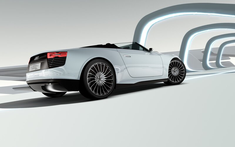 Audi e-tron Concept car