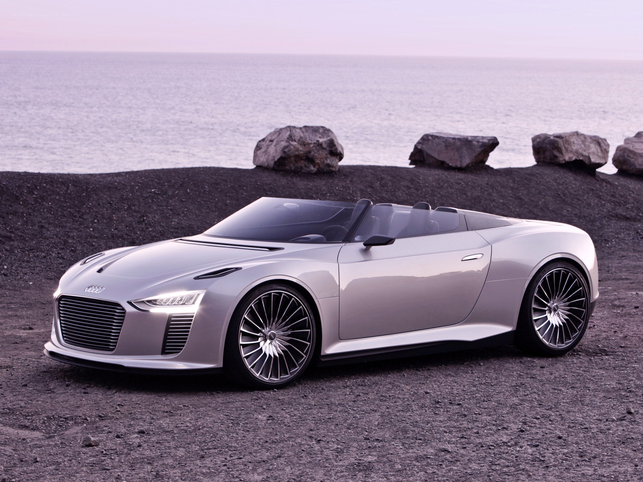 Audi e-tron Concept car