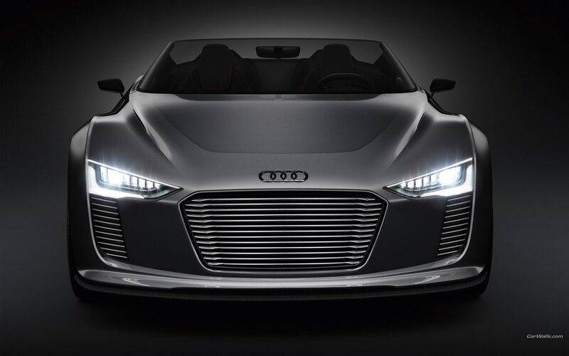 Audi e-tron Concept front view