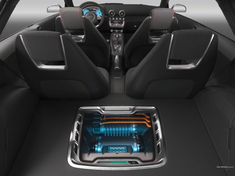 Audi e-tron concept interior