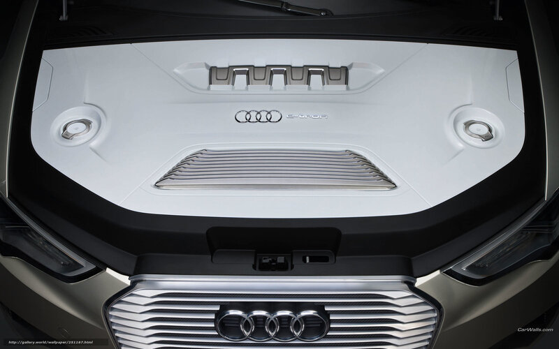 Audi e-tron engine bay