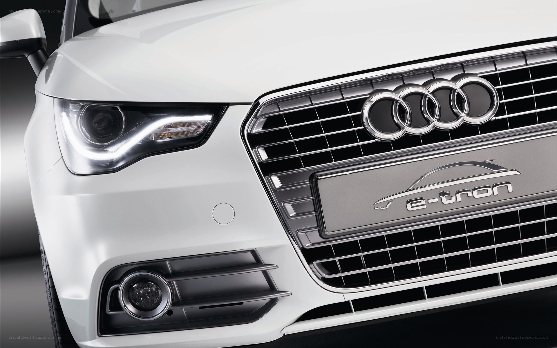Audi e-tron front view