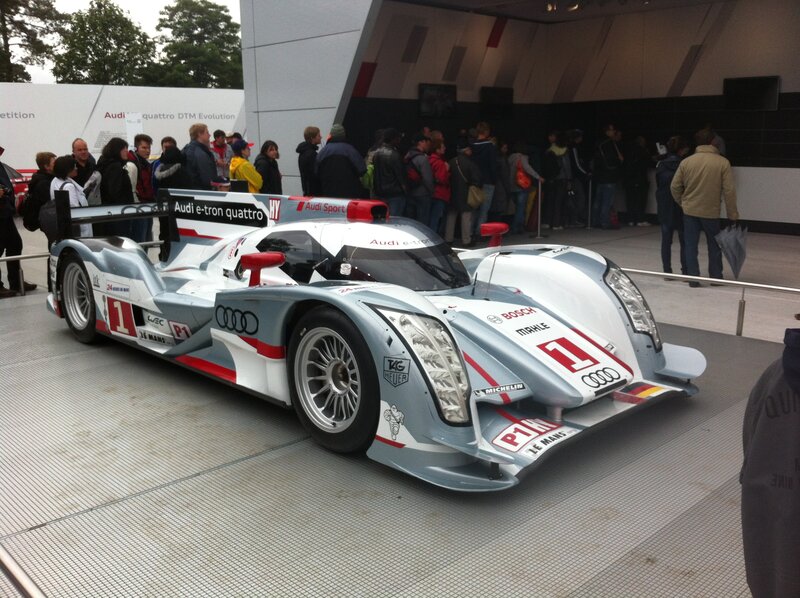 Audi E-tron Quattro Race Car — Silver