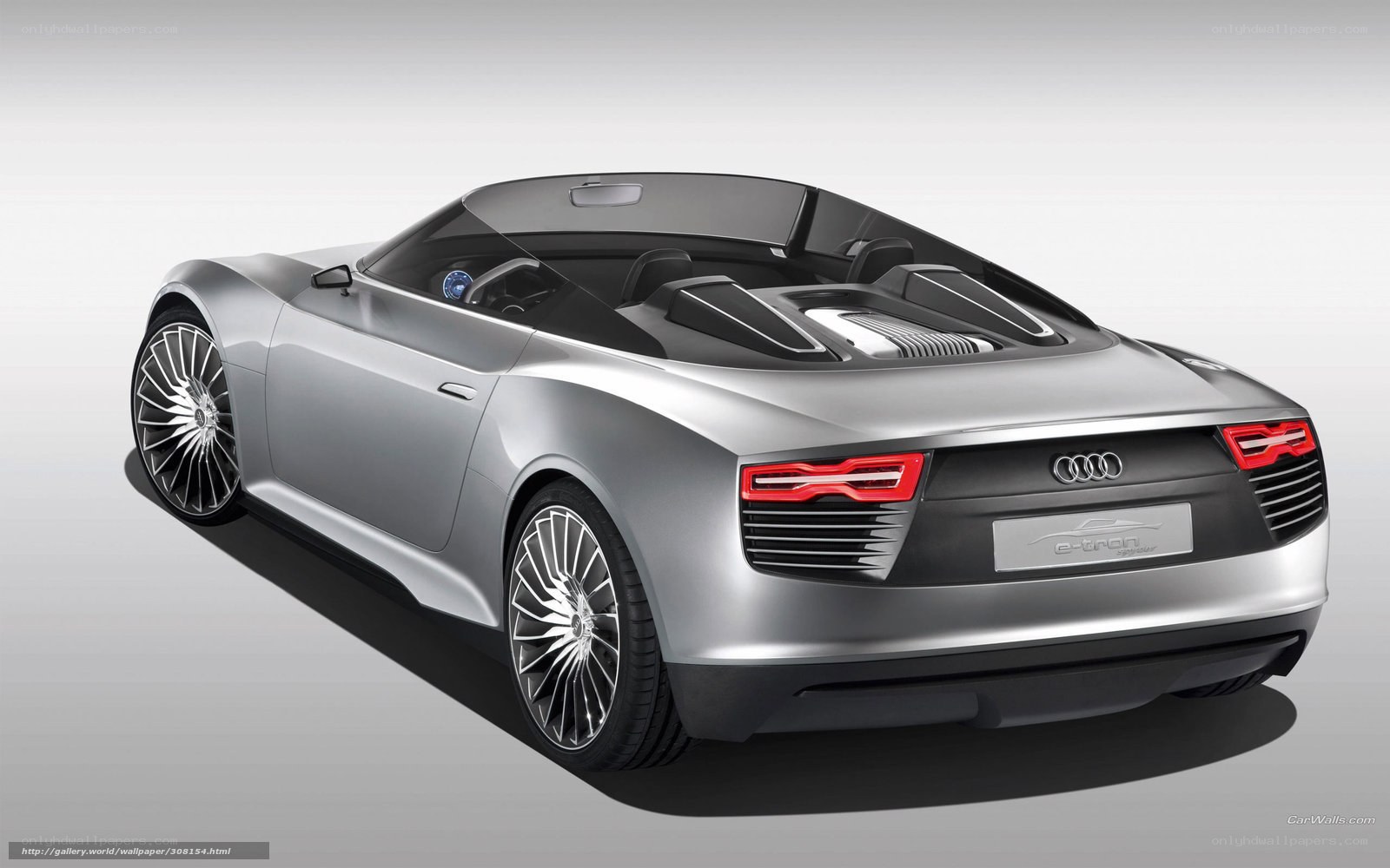 Audi e-tron Spyder concept