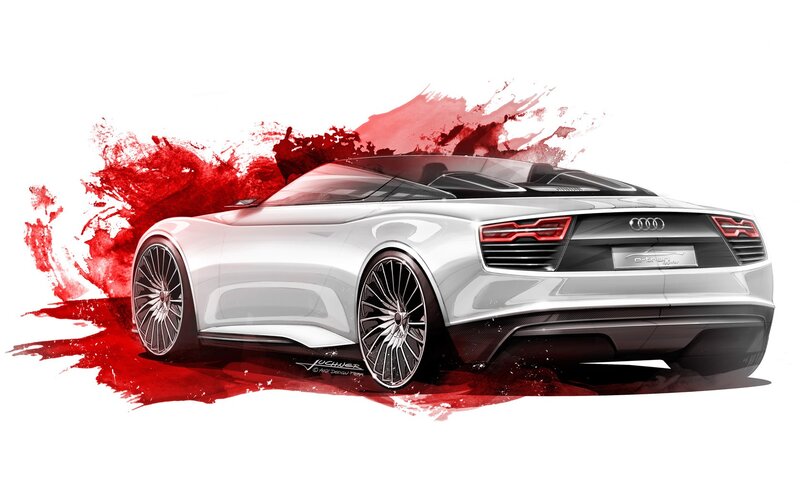 Audi e-tron Spyder concept