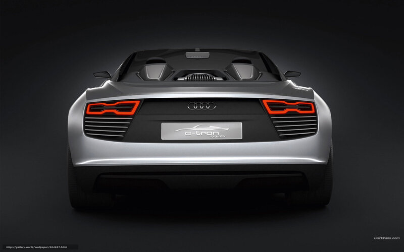 Audi E-tron Spyder