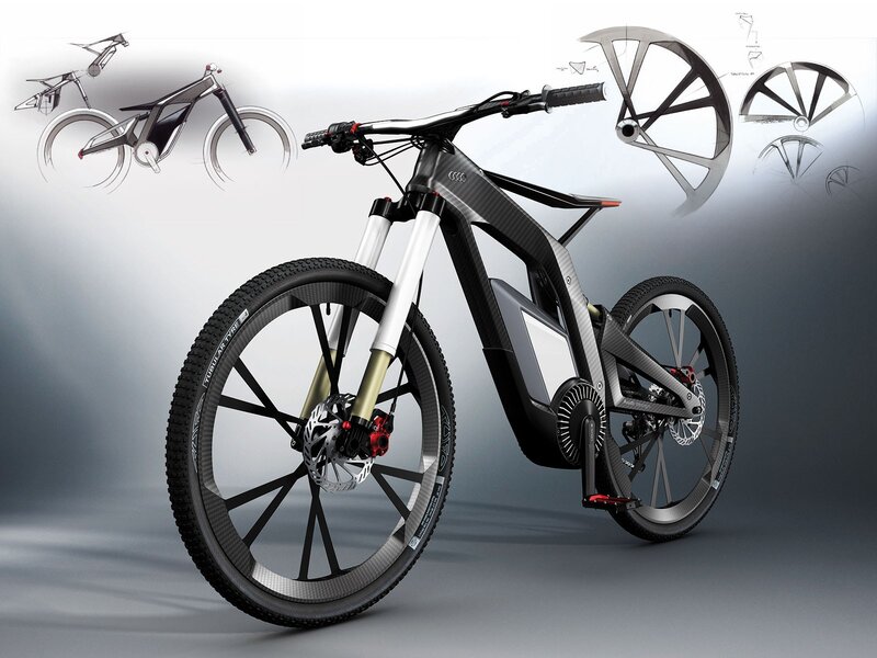 Audi electric mountain bike concept