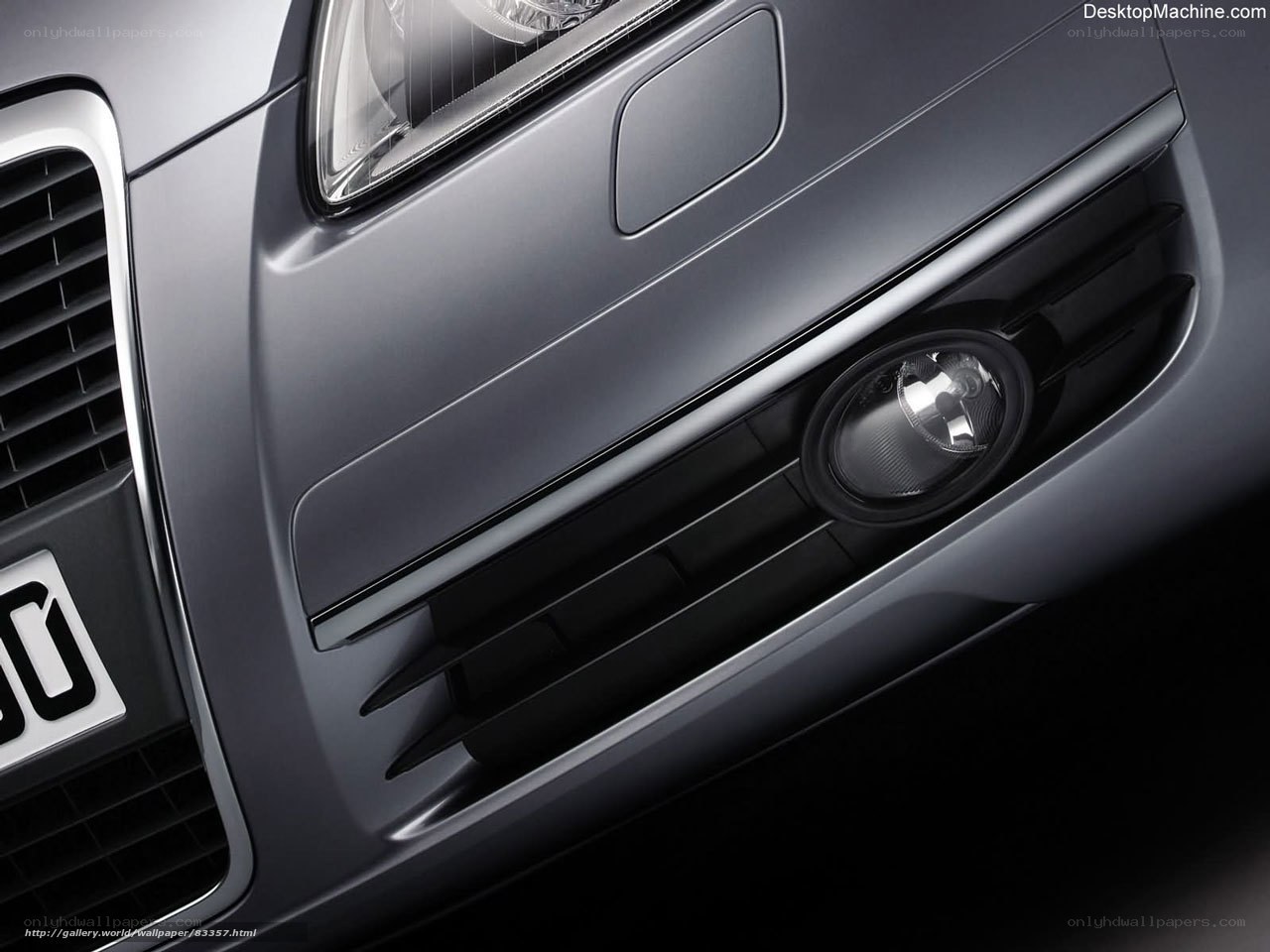 Audi front bumper detail
