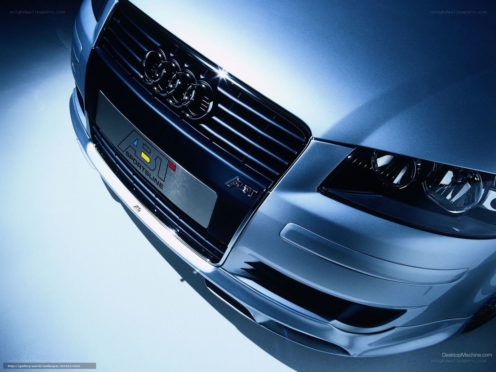 Audi front grille close-up
