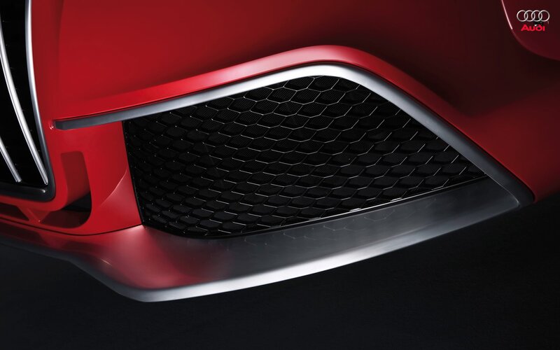 Audi front grille detail