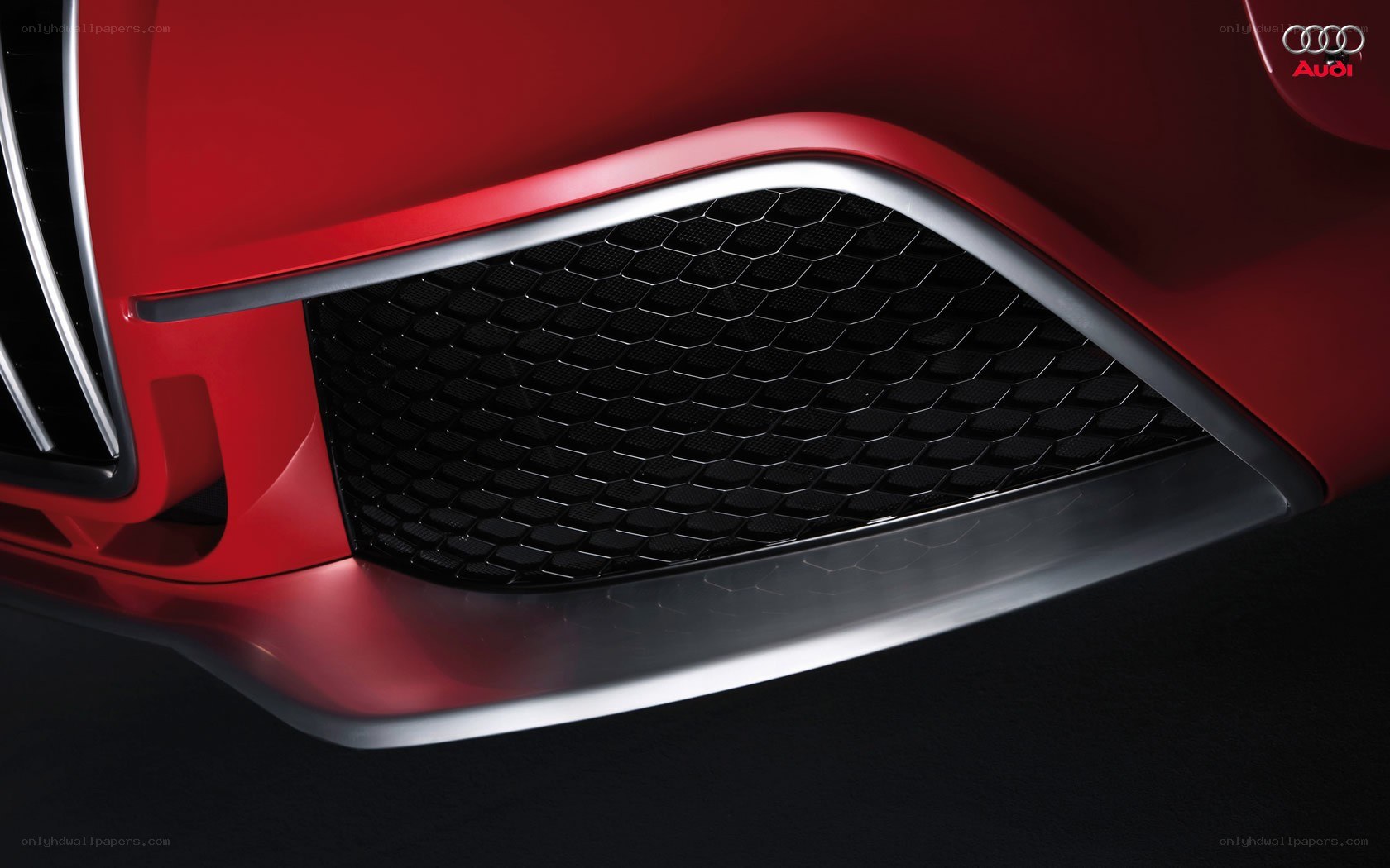 Audi front grille detail
