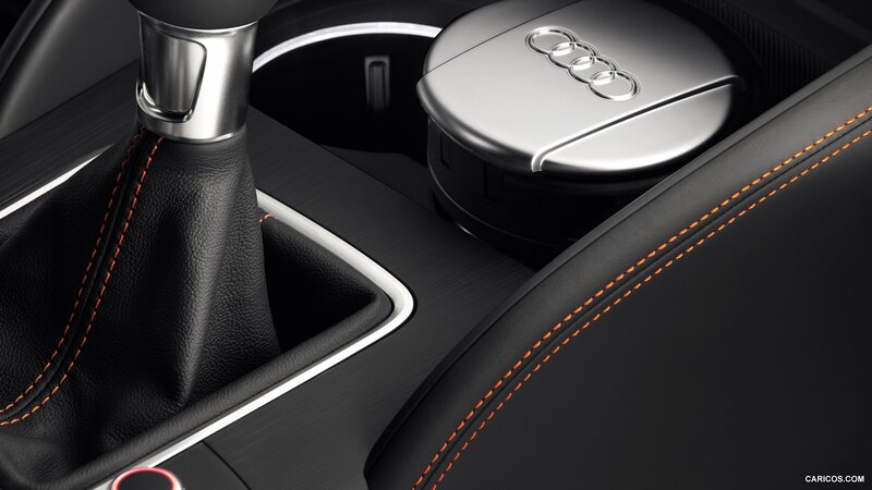 Audi interior center console