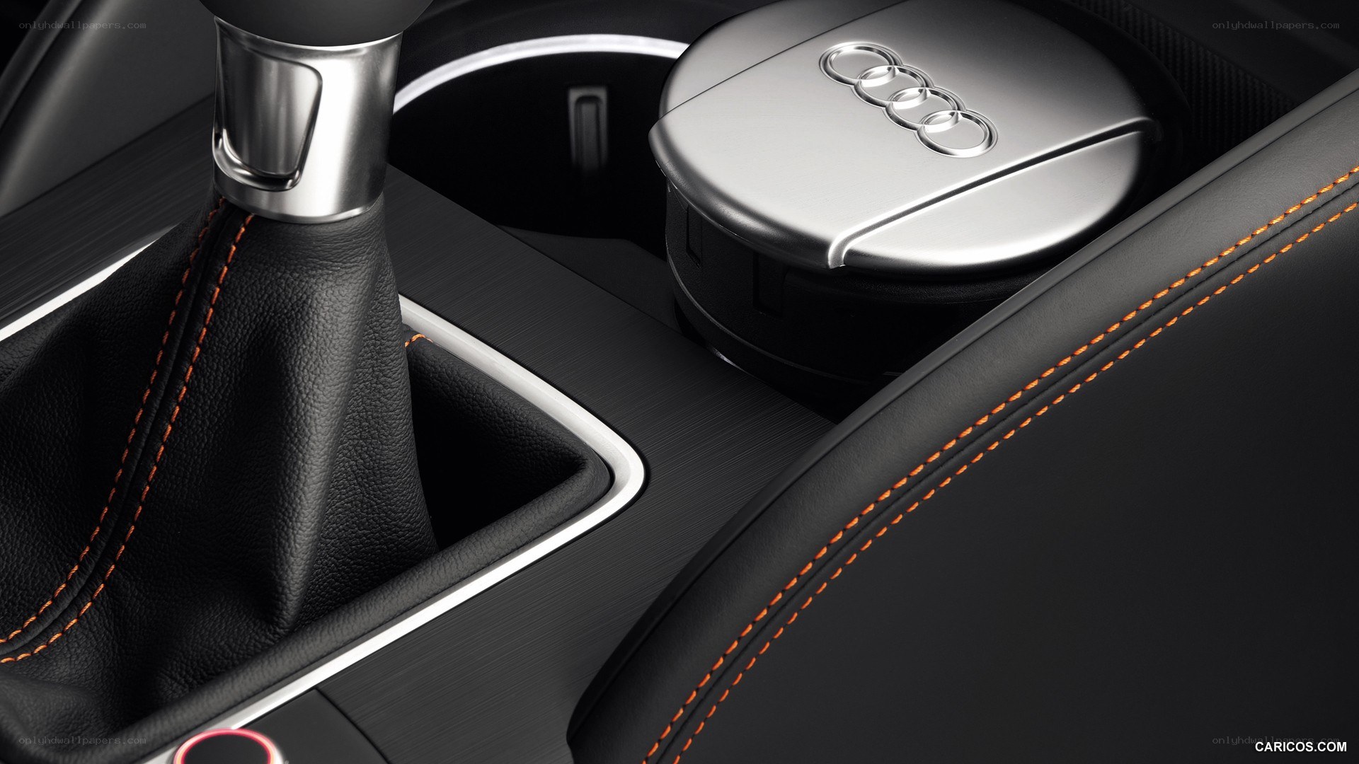Audi interior center console