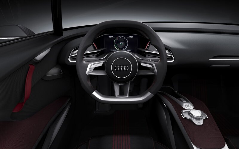 Audi interior cockpit