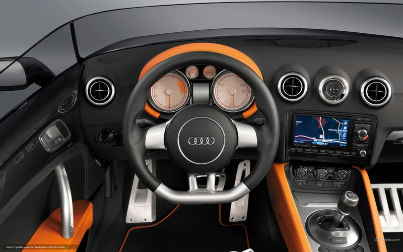 Audi interior dashboard
